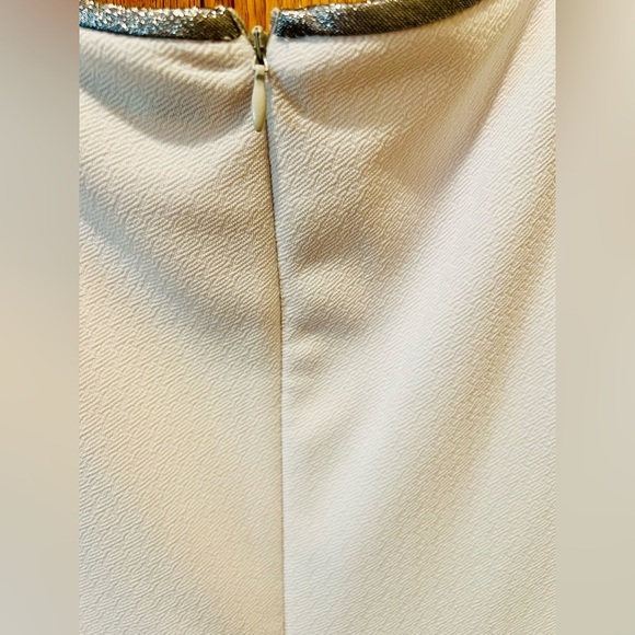 NWT Jennifer Lopez Colorblock Mixed Media Sheath Dress Size 16 Women’s - Picture 9 of 13